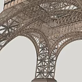 Eiffel Tower Modern Tower 3d model