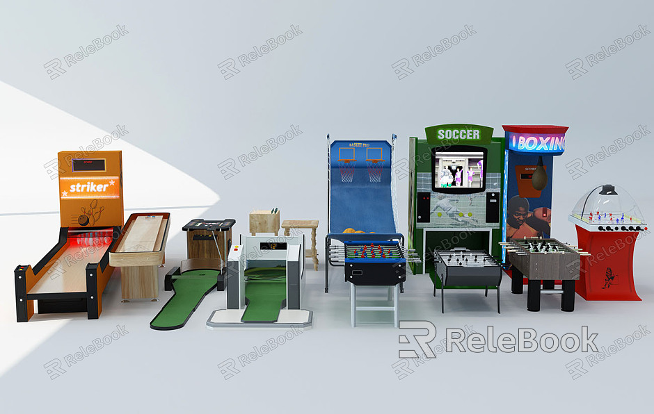 Game machine model