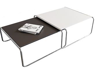 Modern Coffee Table Simple Coffee Table 3d model