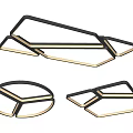modern ceiling lamp 3d model