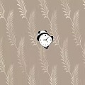 Fashion Panda Clock 3d model