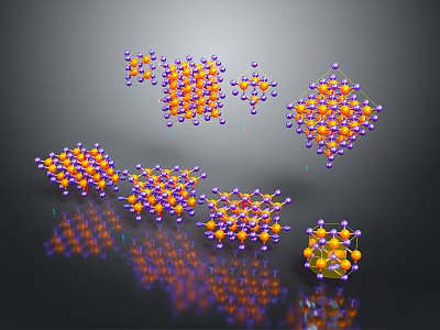 Medical Device Molecular Structure 3D Model For Scientific Research And Visualization 3d model