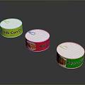 Sorry, the picture mainly shows canned food (Chilli Con Carne, Baked Beans, Peas & Carrots) and there is no animal-related information. It is impossible to generate an English title with "animal" as the main body based on the picture content.