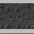 Gray Stone Textured Background Wall With Natural Pattern And Rough Surface Design 3d model