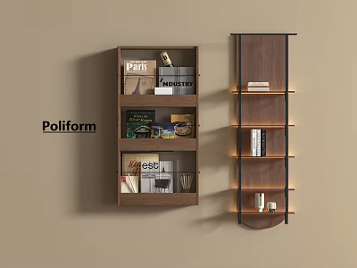 Middle Ancient Storage Rack Middle Ancient Style Storage Rack Bookshelf 3d model