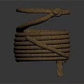 Handmade Brown Spiral Shaped Decorative Storage Basket Crafted From Thick Jute Rope