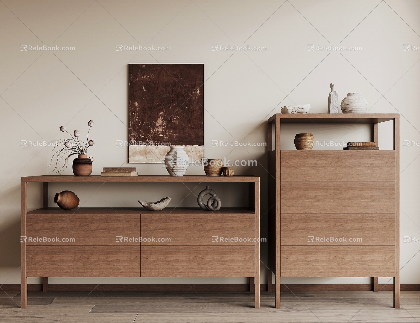 Quiet sideboard 3d model