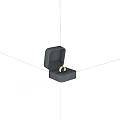Gold Ring In Open Gray Jewelry Box For Luxury Jewelry Display And Gift