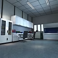 Spacious Storage Room Interior With Organized Shelves Freezers And Natural Lighting