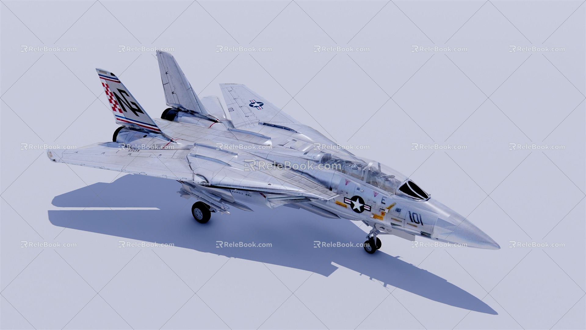 Modern Fighter Military 3d model