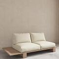 Modern Sofa Combination Simple Fabric Sofa Combination 3d model