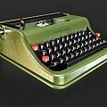 typewriter 3d model