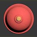 Essential Household Plunger With Red Suction Cup And Yellow Handle