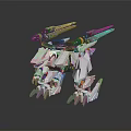 Modern robot Soss machine beast 3d model