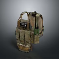 Durable Tactical Vest Featuring Multiple Pockets And Adjustable Straps For Equipment Storage