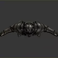 Medieval Warrior Battle Armor With Horned Helmet And Intricate Metallic Decorative Details