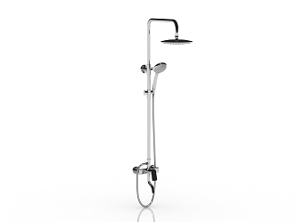 Modern Shower 3d model