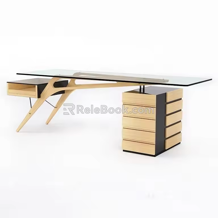 Desk 3d model