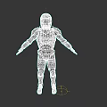 Clone Trooper Game Movie Character With White Armor And Blue Helmet