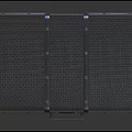 Biohazard Storage Case Featuring Yellow Warning Symbols Metal Shell Secure Lock And Green Indicator Lights