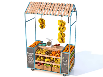 Fruit stand 3d model