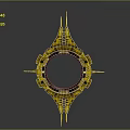 Spaceship Spacecraft Spaceship Science Fiction Spaceship Space Plane 3d model