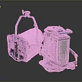 Professional Industrial Equipment With Metal Frame Heat Sink And Control Knobs