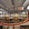 Traditional Sichuan Hot Pot Restaurant Interior With Wooden Tables Benches And String Lights