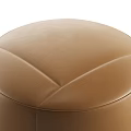 Milotti Minotti Sofa Stool Round Stool Dressing Stool Low Stool 3d model