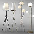 Nordic Style Floor Lamp 3d model