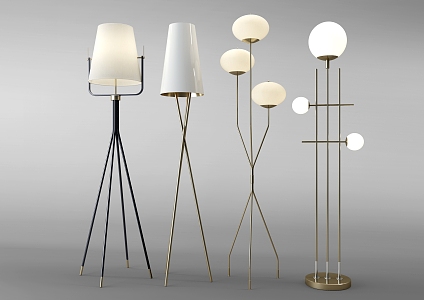 Nordic Style Floor Lamp 3d model