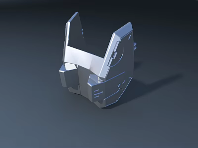 Public Facilities Metal Structure With Modern Geometric Design For Urban Spaces 3d model