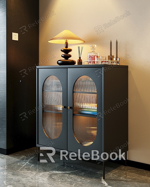 Modern Side Cabinet Italian Locker model