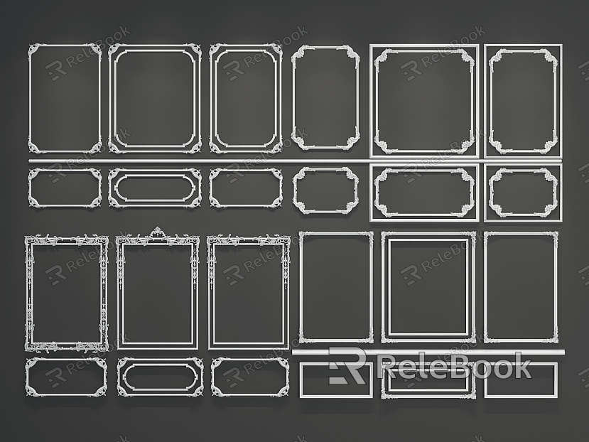 European line plaster line model