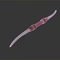 Cold weapons Sword Axe Hook Fork Spear Trident Melee Weapon Military 3d model