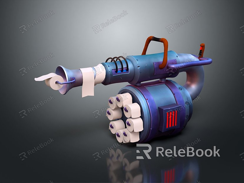 Science Fiction Firearms Next Generation Firearms Science Fiction Game Gun Game Firearms Game Gun Concept Gun Laser Gun model