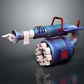 Science Fiction Firearms Next Generation Firearms Science Fiction Game Gun Game Firearms Game Gun Concept Gun Laser Gun 3d model