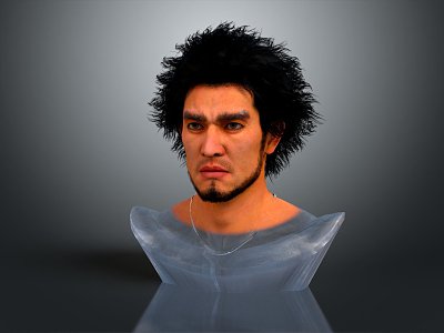 Modern Game Character Handsome Man Asian Man Avatar 3d model