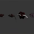 Four Varied Characters With Distinctive Costumes And Diverse Outfit Designs In Character Art