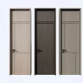 Modern Flush Doors with Various Wood Grain Patterns and Sleek Designs for Home Interior