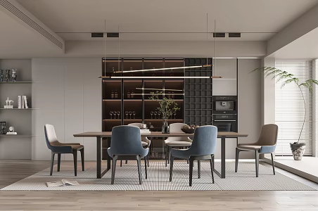 Modern Restaurant 3d model