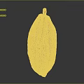Fresh Reddish Brown Raw Cocoa Pod Natural Tropical Food Ingredient With Smooth Texture