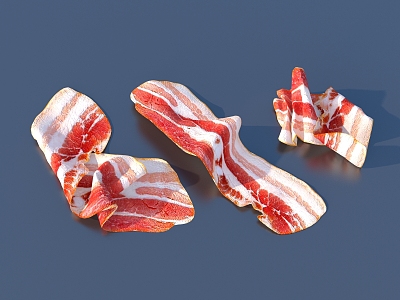 meat pork beef lamb meat slices model