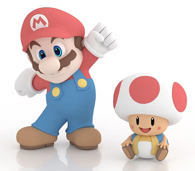 Super Mary Hand Toy 3d model