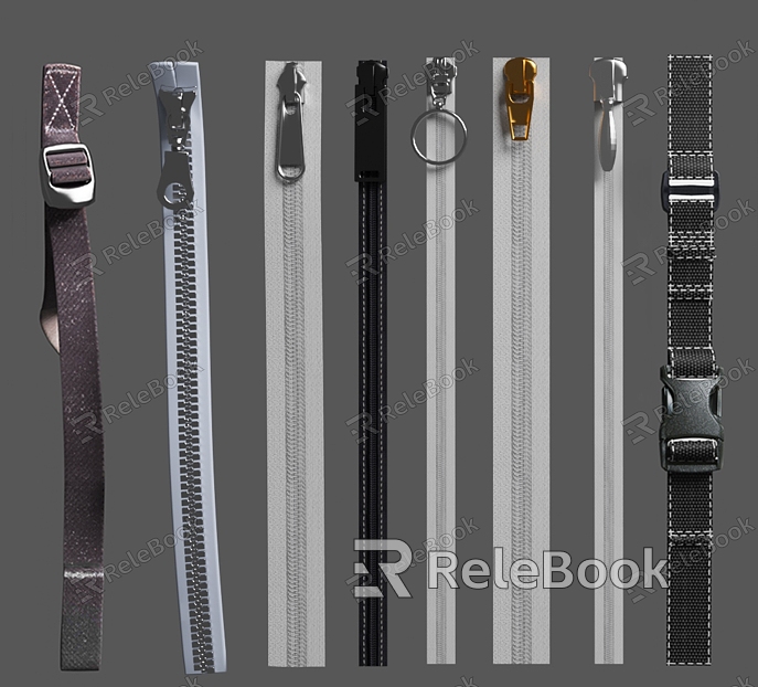 Zipper Set Belt model