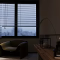 Modern Living And Dining Room Interior With Wooden Furniture Simple Decor And Lighting Elements