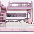 Modern Bed and Bed Simple Bed and Bed 3d model