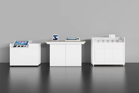 Cashier 3d model