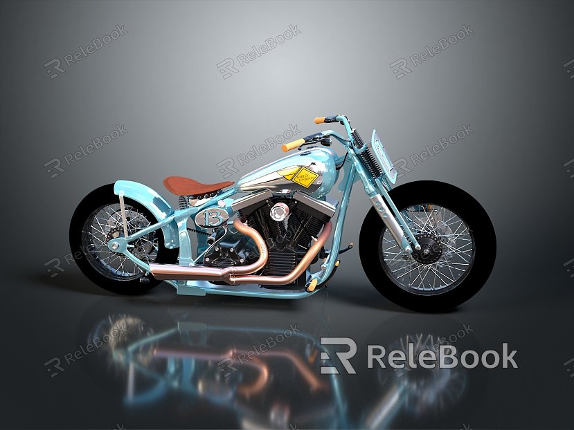 Motorcycle Two-wheeled Motorcycle Cross-country Motorcycle Road Race Motorcycle Motor Vehicle Transport model