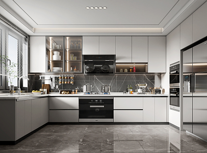 Modern Kitchen 3d model